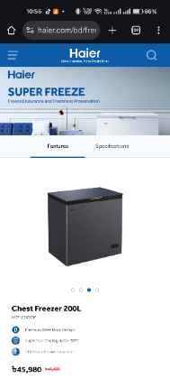 Haier deep frizz
